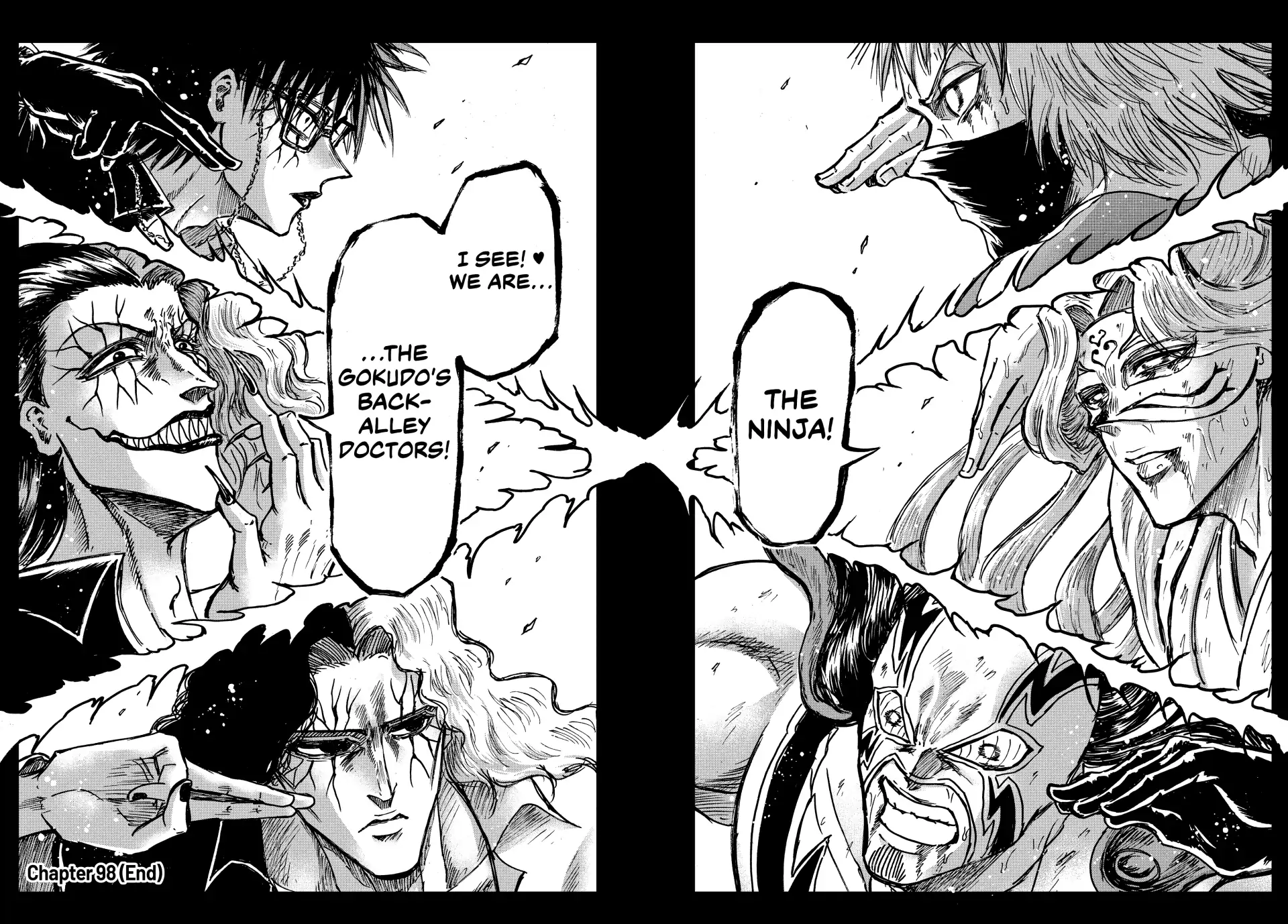 Read Ninja vs. Gokudo ENGLISH Manga Online