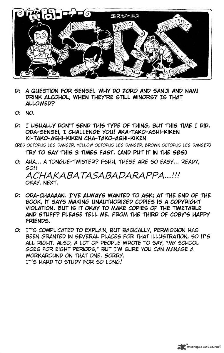 Read One Piece ENGLISH Manga Online