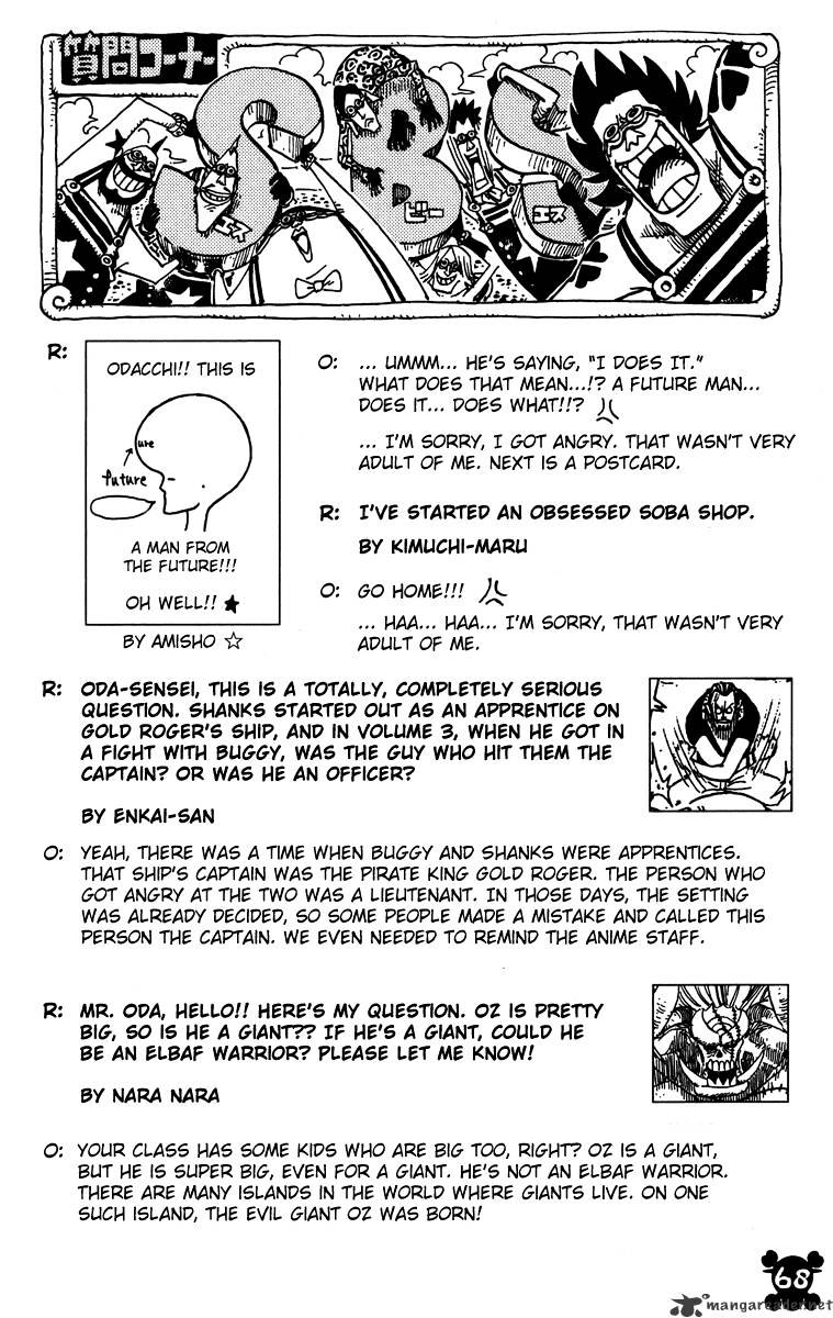 Read One Piece ENGLISH Manga Online