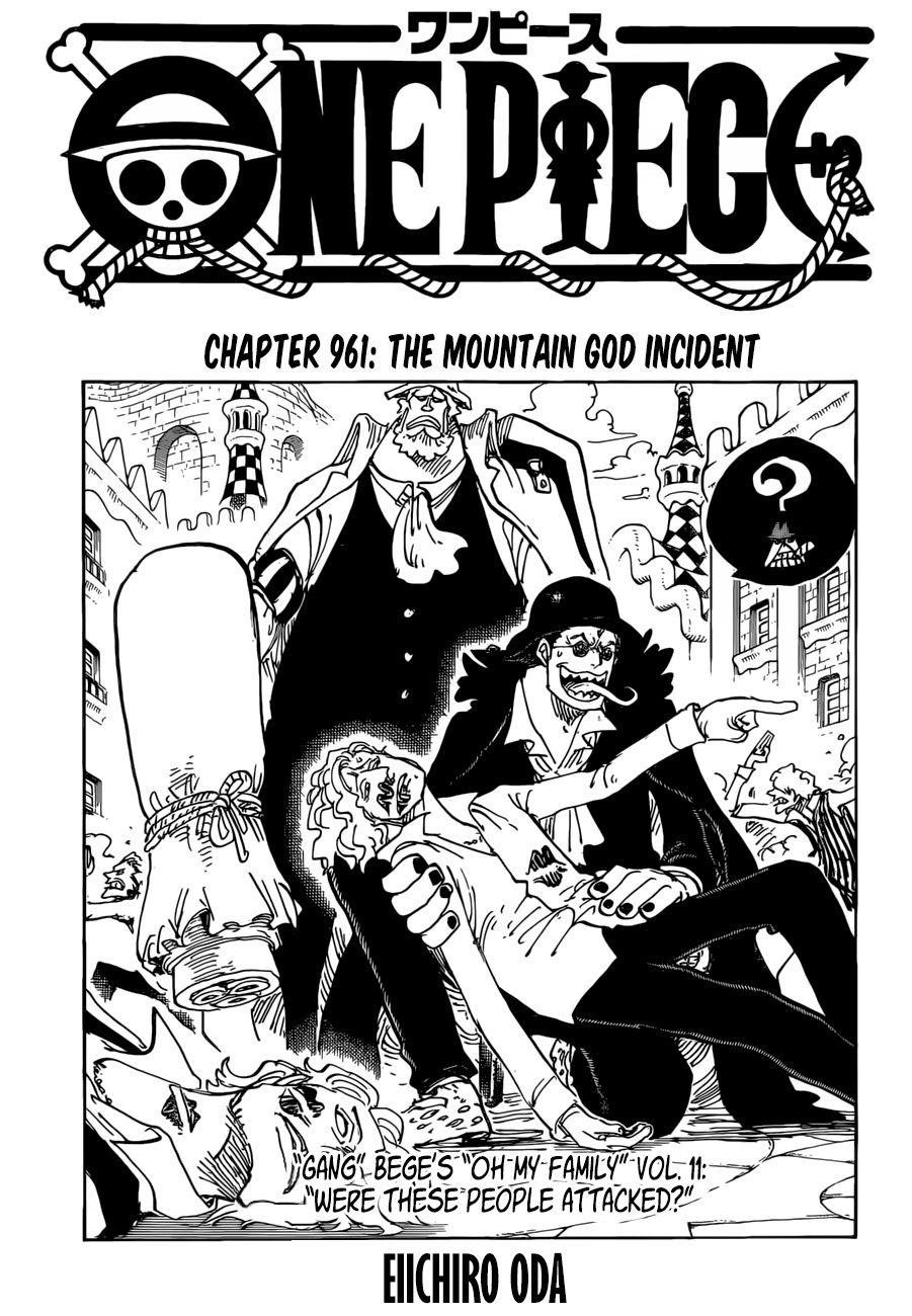 Read One Piece ENGLISH Manga Online