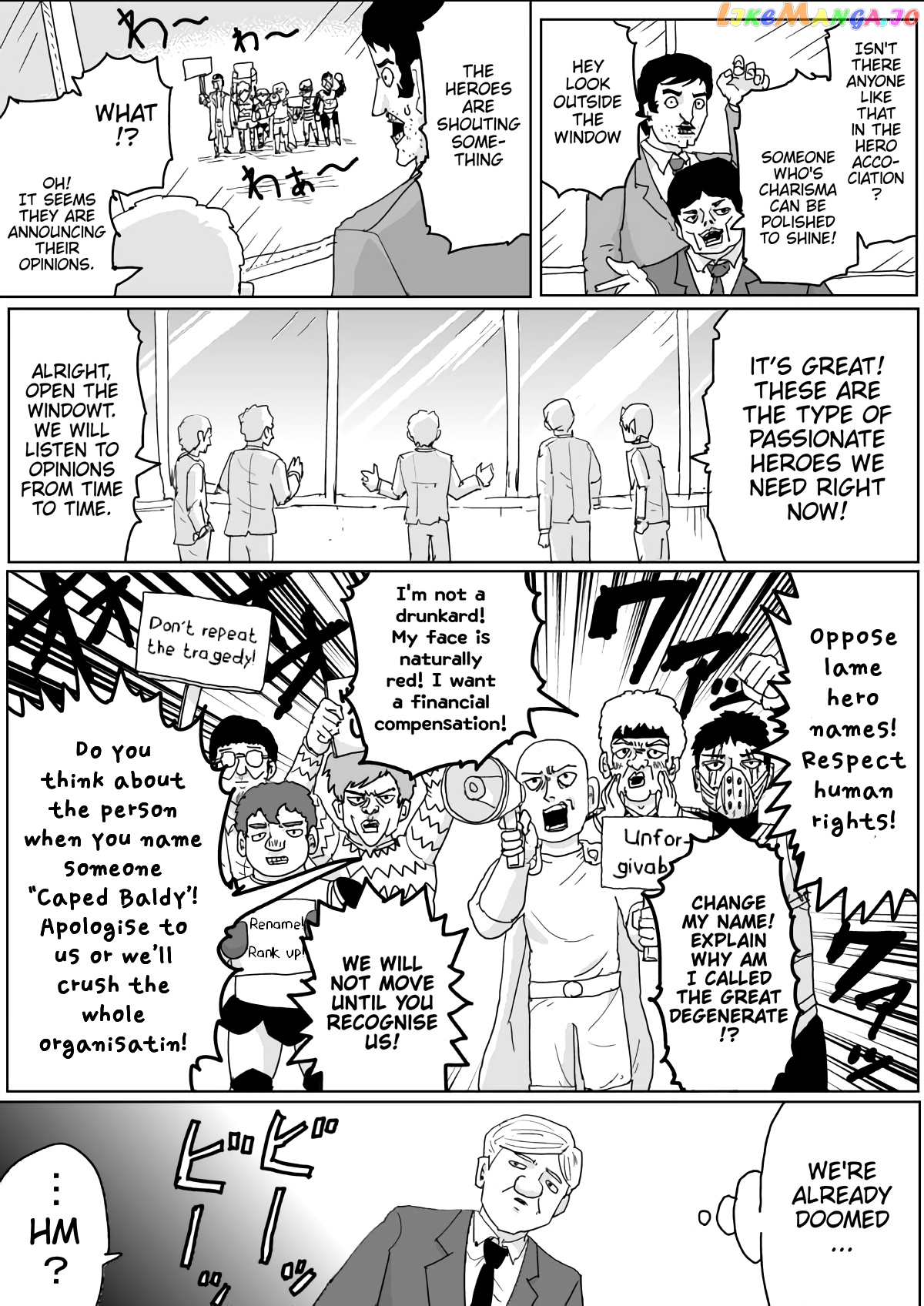 Read One-Punch Man (ONE) ENGLISH Manga Online