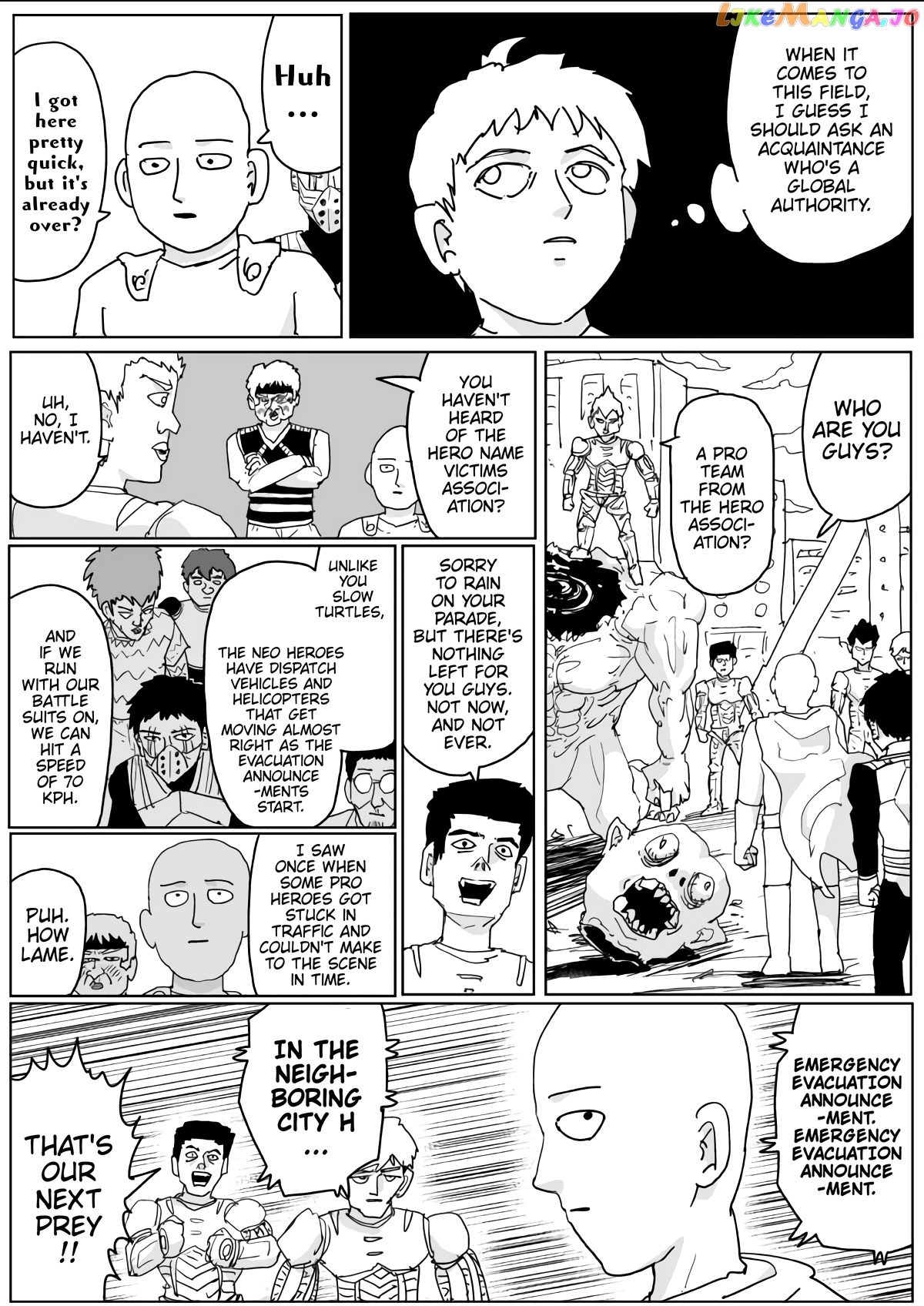 Read One-Punch Man (ONE) ENGLISH Manga Online