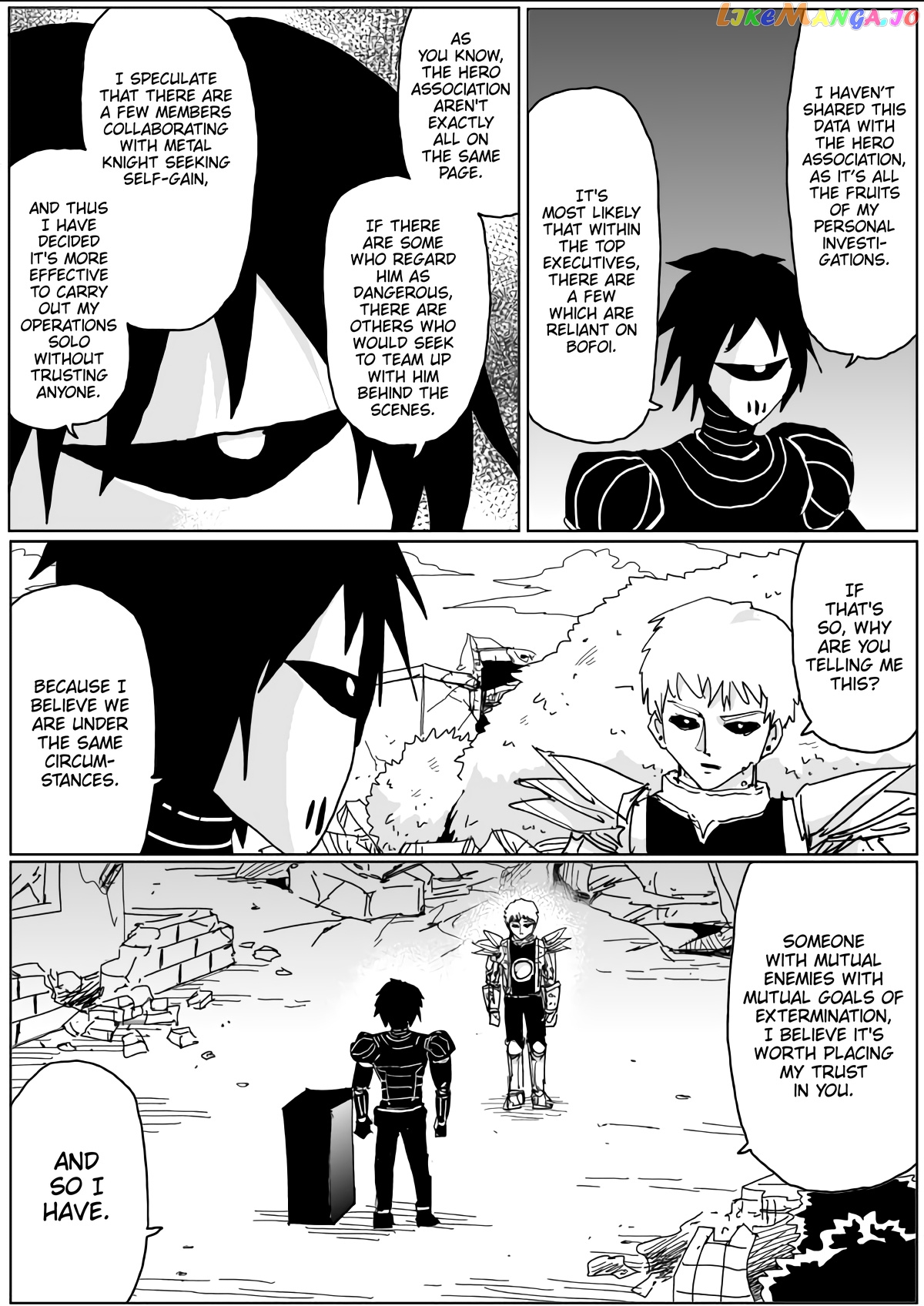 Read One-Punch Man (ONE) ENGLISH Manga Online