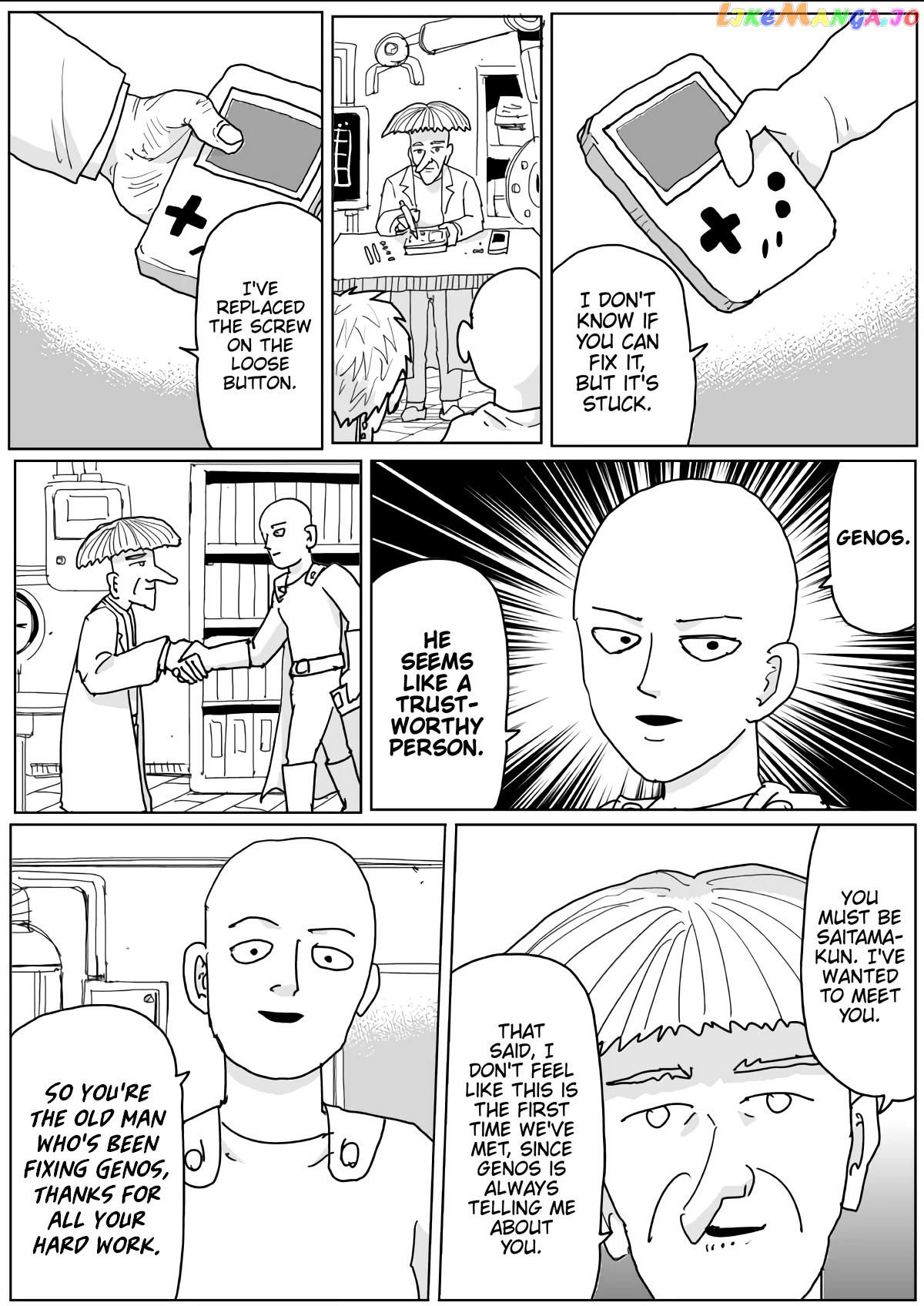 Read One-Punch Man (ONE) ENGLISH Manga Online