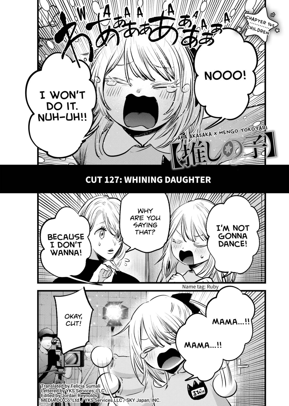 Read Oshi no Ko ENGLISH Manga Online