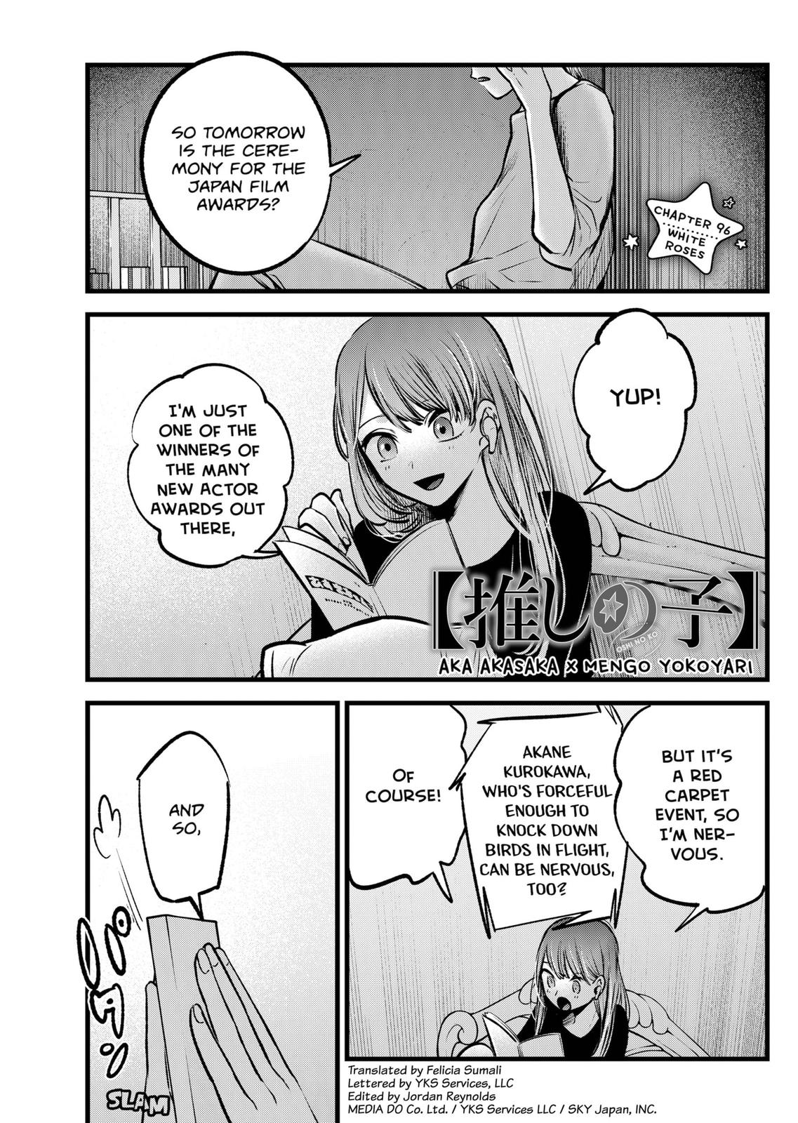 Read Oshi no Ko ENGLISH Manga Online