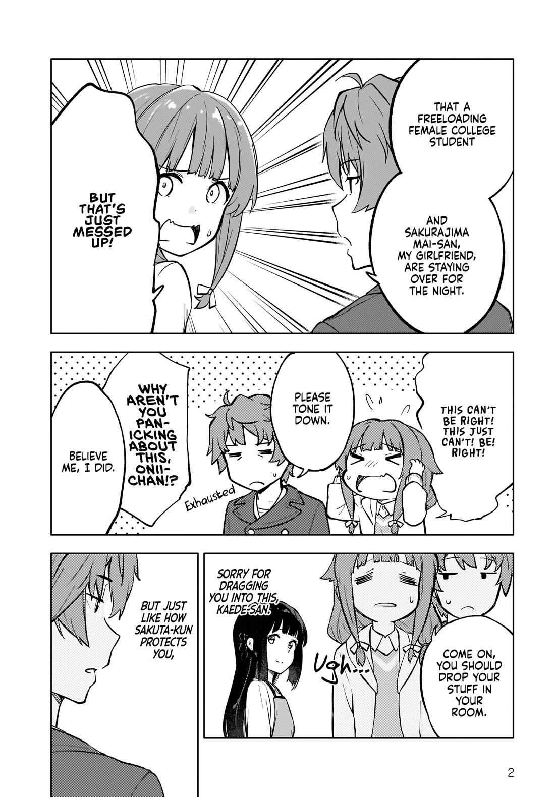 Read Rascal Does Not Dream of a Dreaming Girl ENGLISH Manga Online