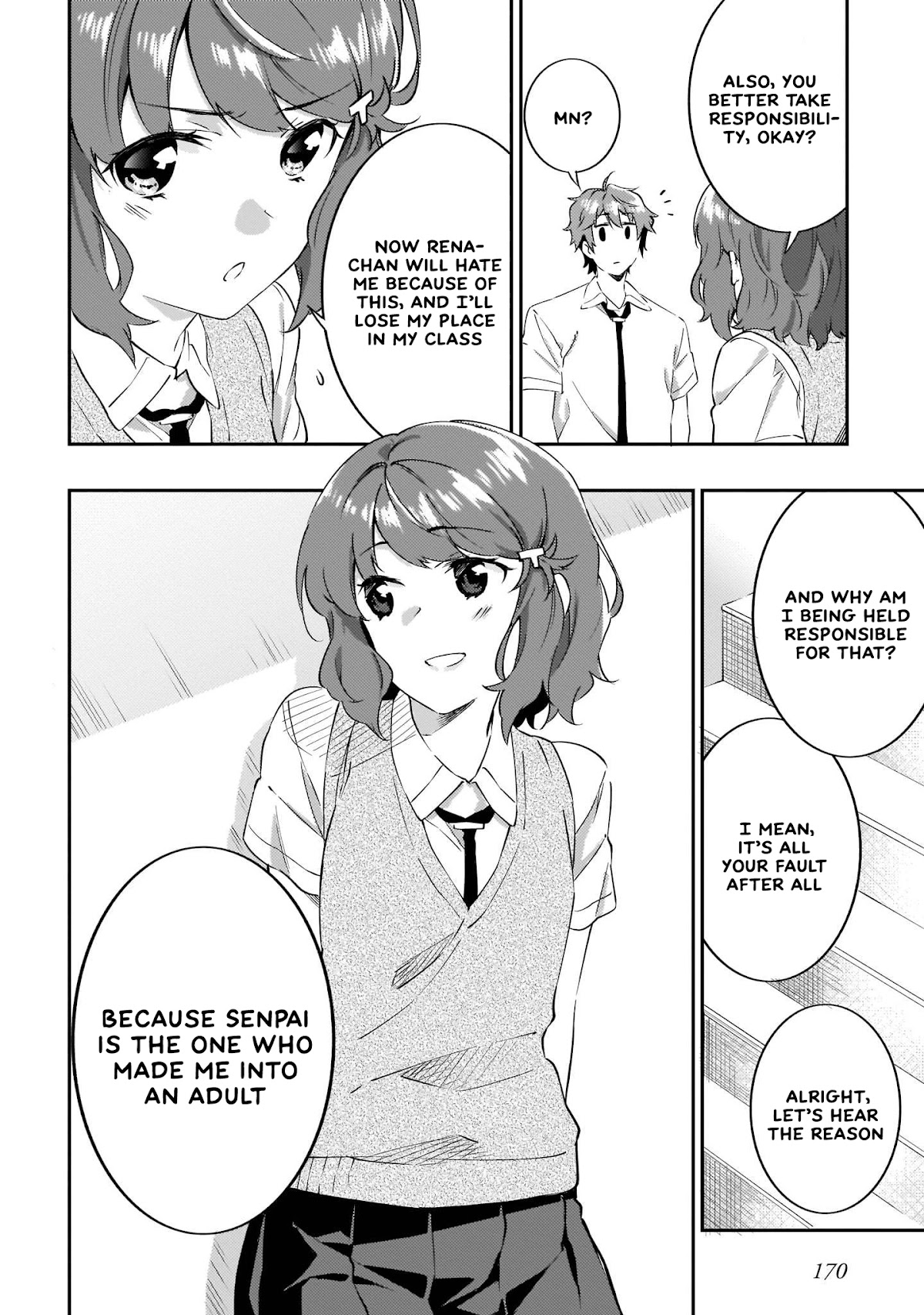 Read Rascal Does Not Dream of the Petite Devil Kohai ENGLISH Manga Online