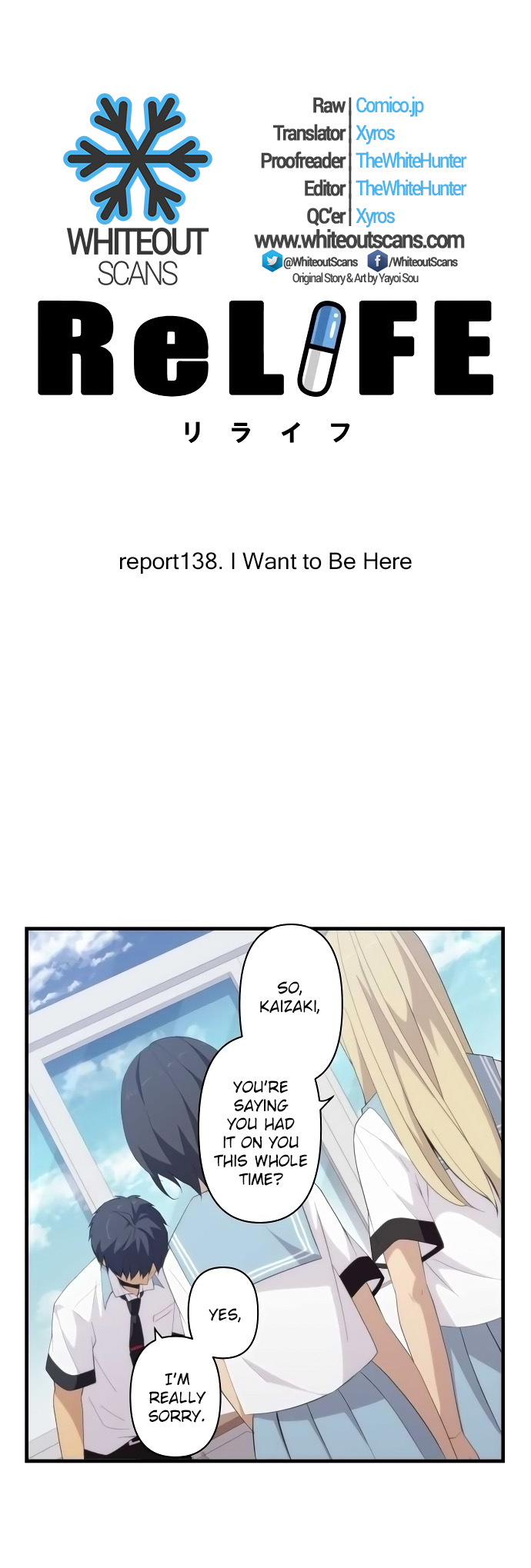 Read ReLIFE ENGLISH Manga Online