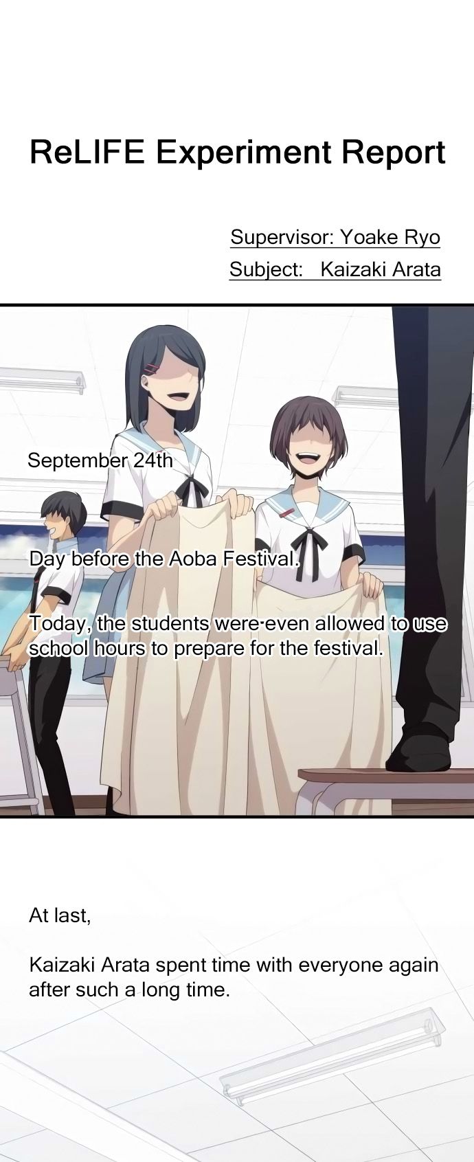 Read ReLIFE ENGLISH Manga Online