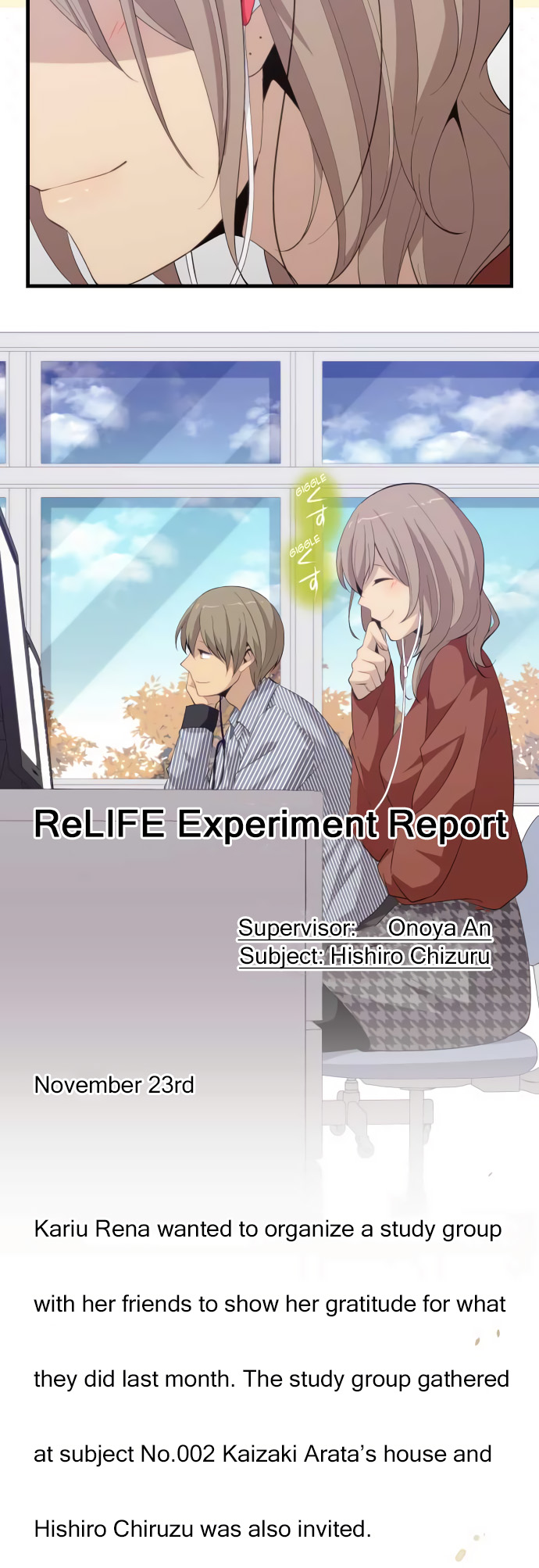 Read ReLIFE ENGLISH Manga Online