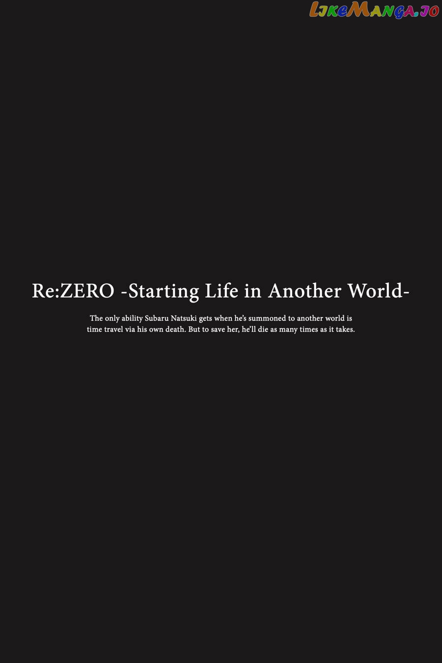 Read Re_Zero kara Hajimeru Isekai Seikatsu - Daisanshou - Truth of Zero ENGLISH Manga Online
