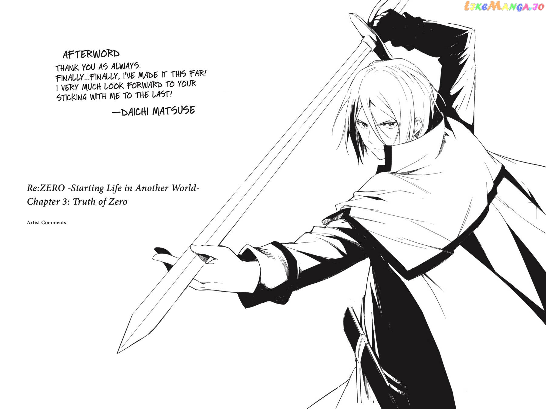 Read Re_Zero kara Hajimeru Isekai Seikatsu - Daisanshou - Truth of Zero ENGLISH Manga Online