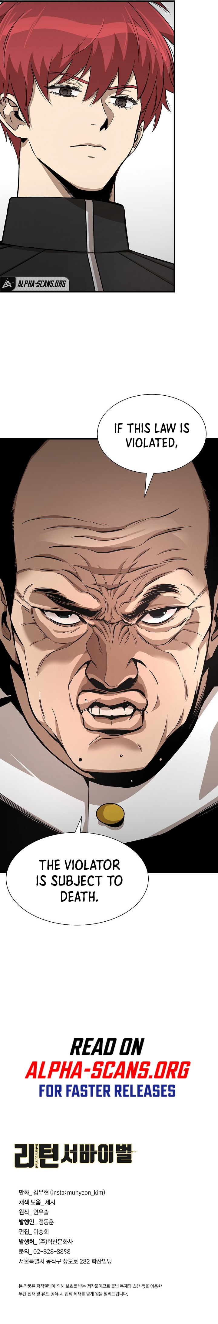 Read Return Survival ENGLISH Manga Online