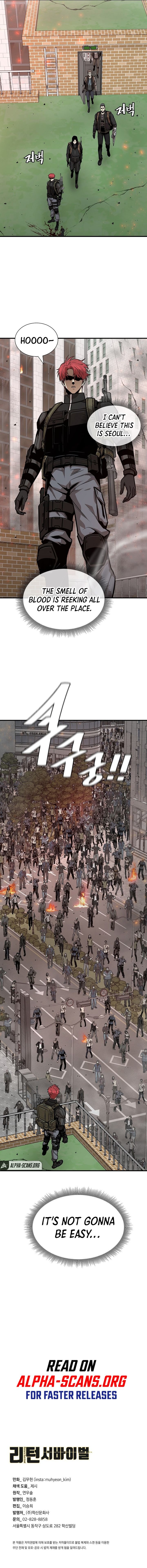 Read Return Survival ENGLISH Manga Online