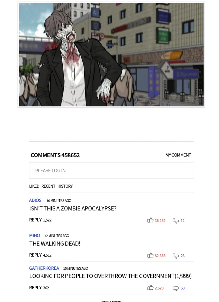 Read Return Survival ENGLISH Manga Online