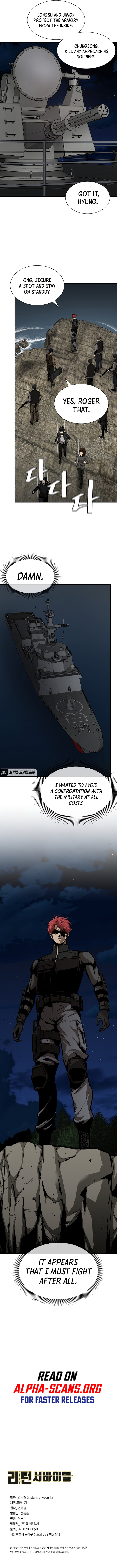 Read Return Survival ENGLISH Manga Online