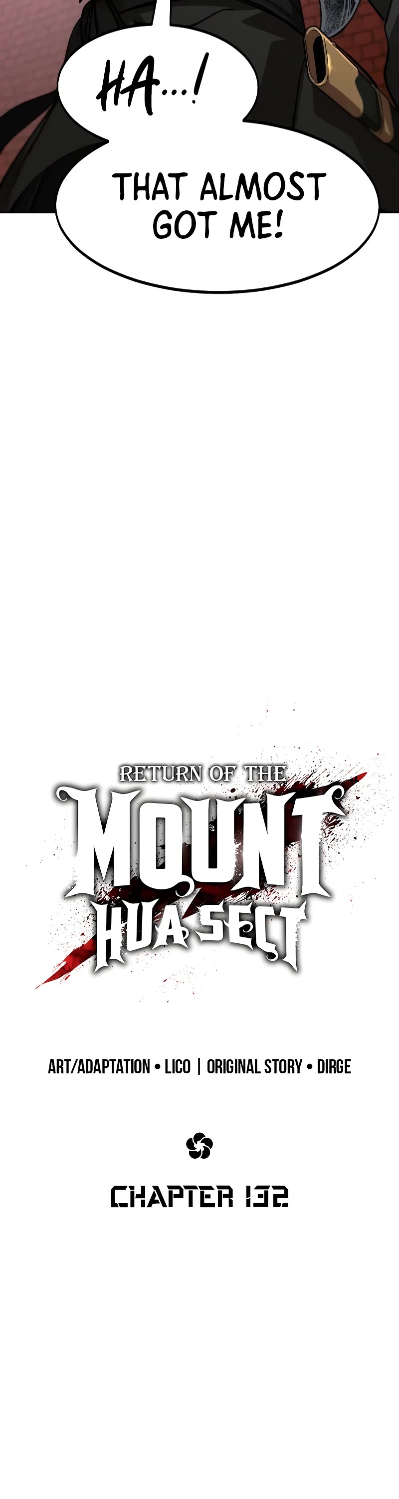 Read Return of the Mount Hua Sect ENGLISH Manga Online