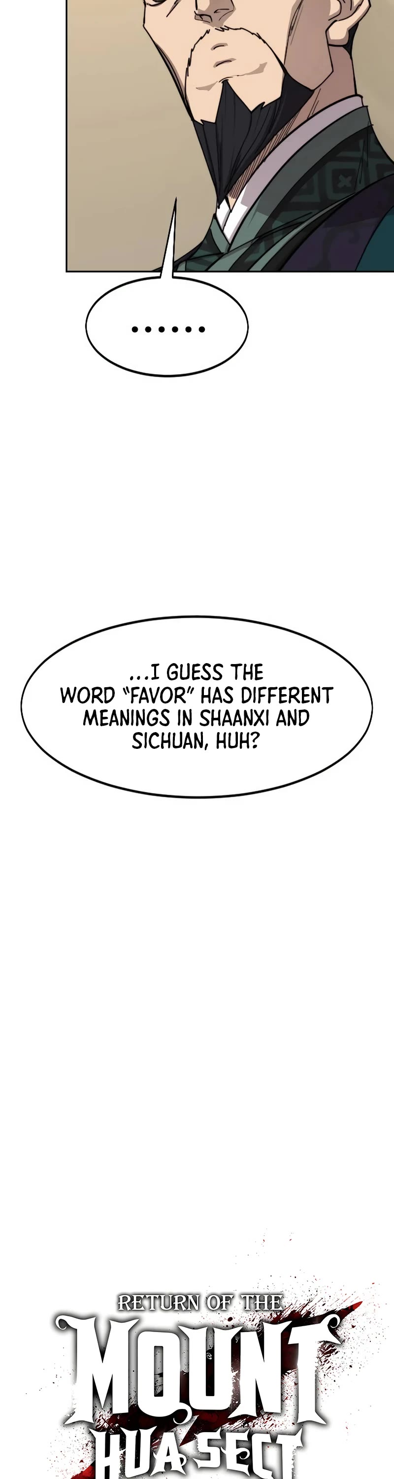 Read Return of the Mount Hua Sect ENGLISH Manga Online