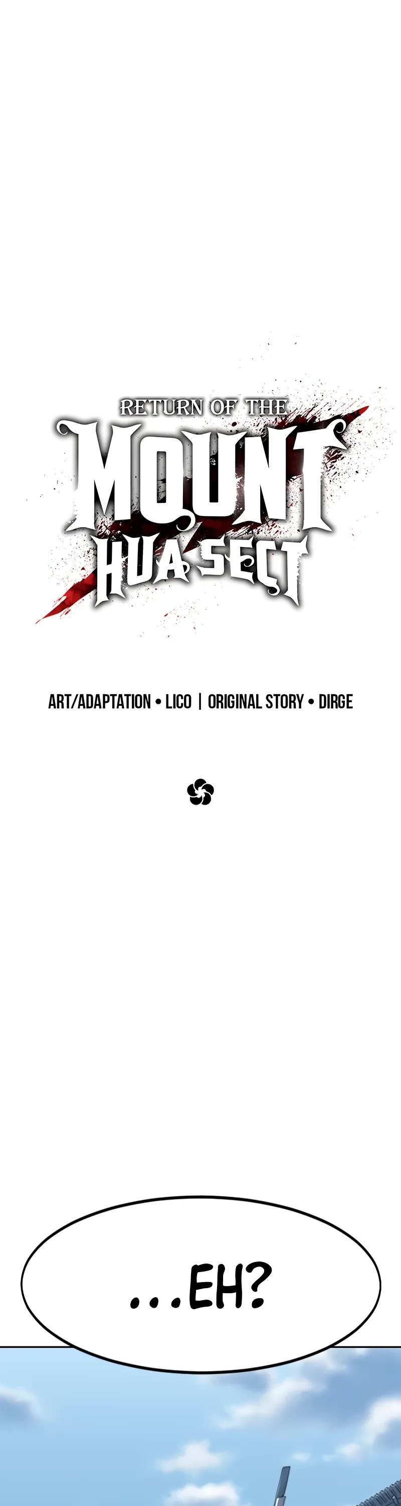 Read Return of the Mount Hua Sect ENGLISH Manga Online