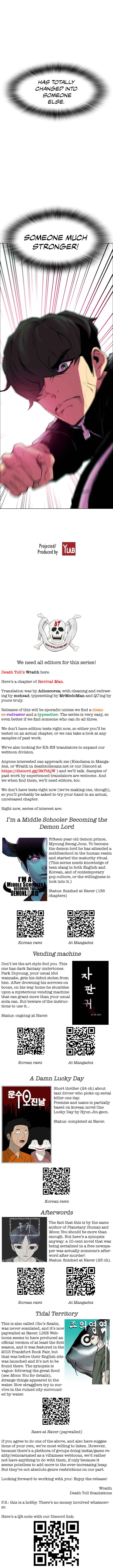 Read Revival Man ENGLISH Manga Online