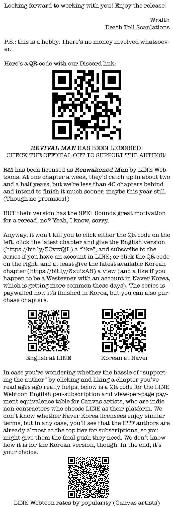 Read Revival Man ENGLISH Manga Online