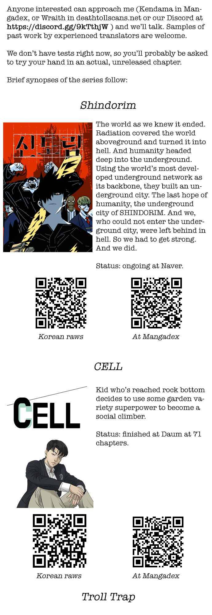 Read Revival Man ENGLISH Manga Online