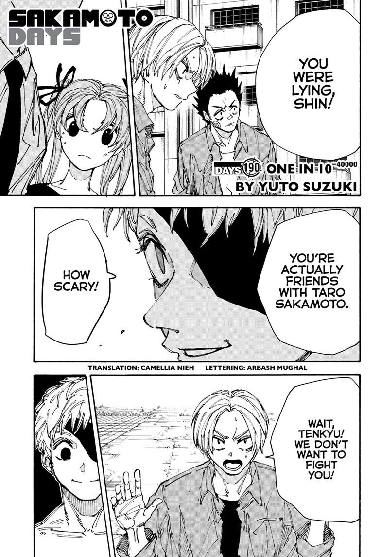 Read Sakamoto Days ENGLISH Manga Online