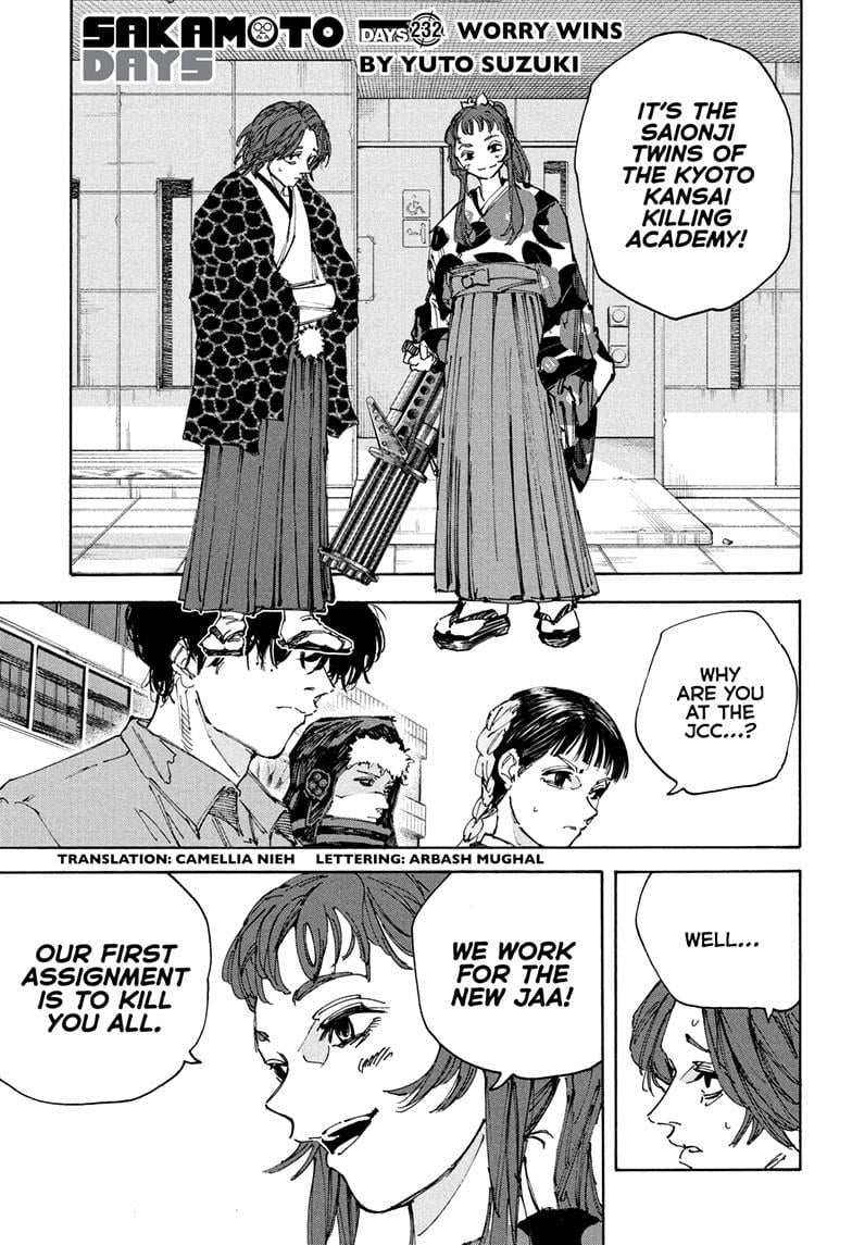 Read Sakamoto Days ENGLISH Manga Online