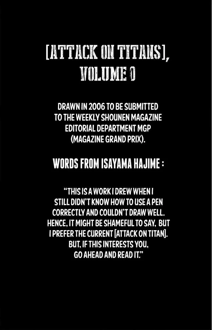 Read Shingeki no Kyojin ENGLISH Manga Online