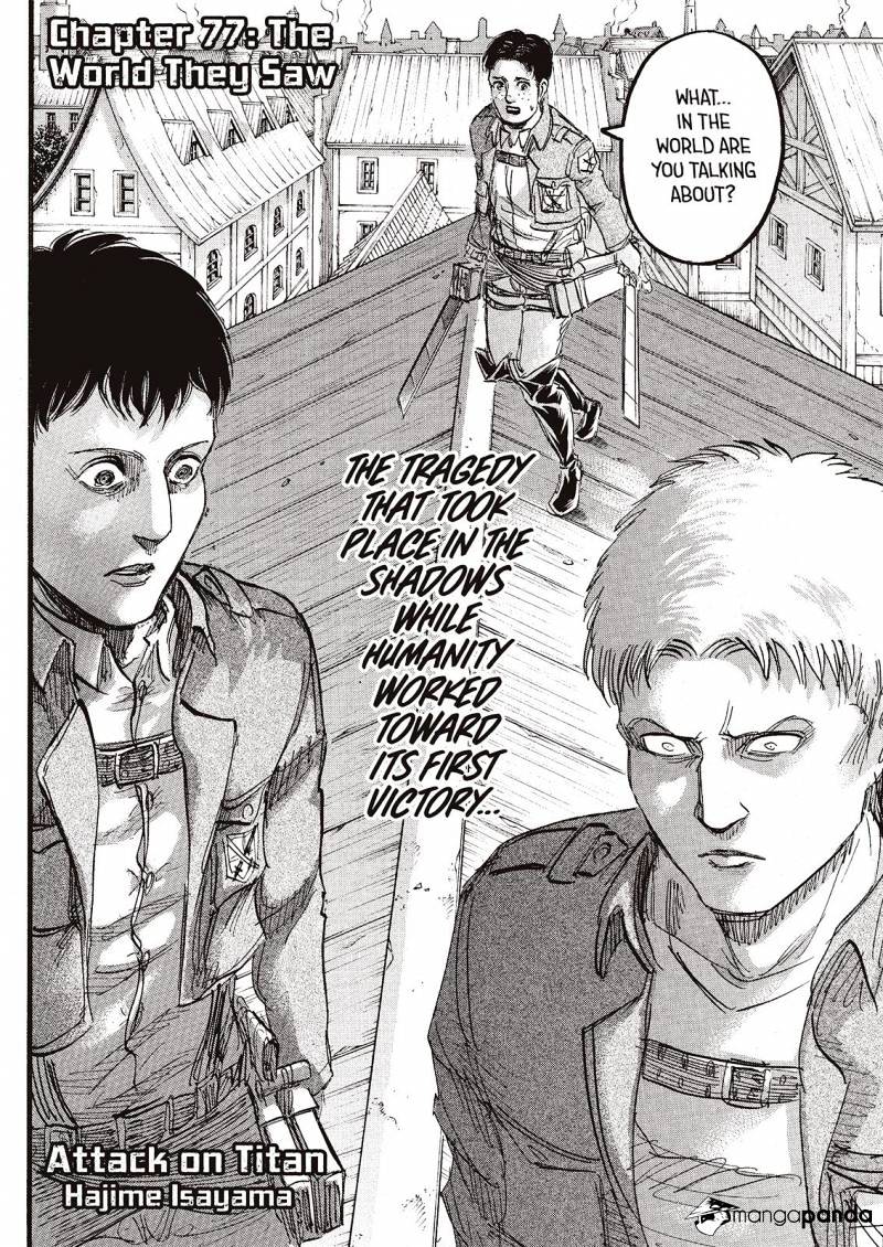 Read Shingeki no Kyojin ENGLISH Manga Online