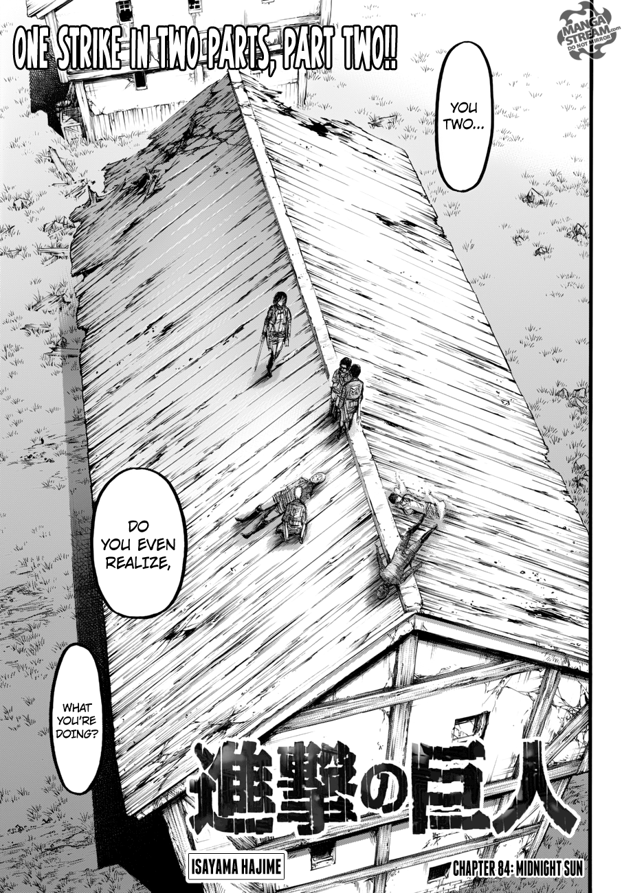 Read Shingeki no Kyojin ENGLISH Manga Online