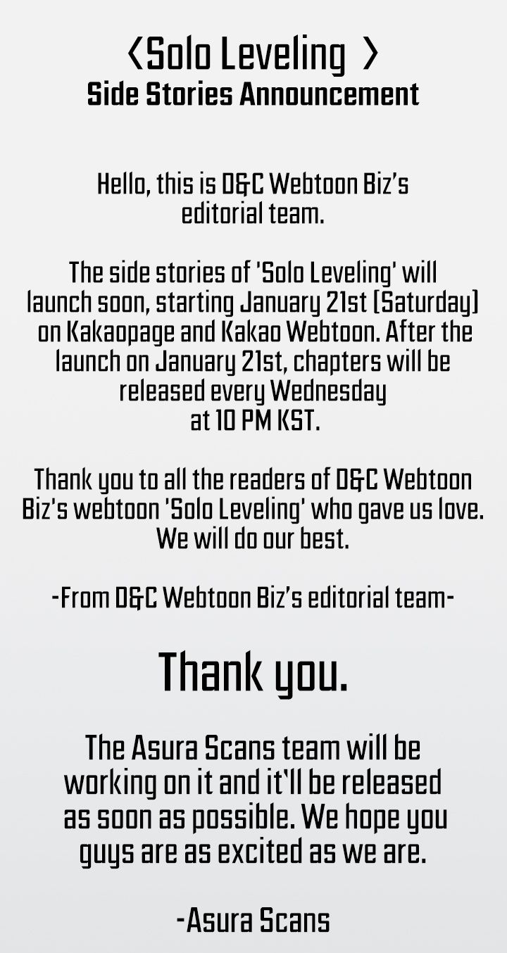 Read Solo Leveling ENGLISH Manga Online