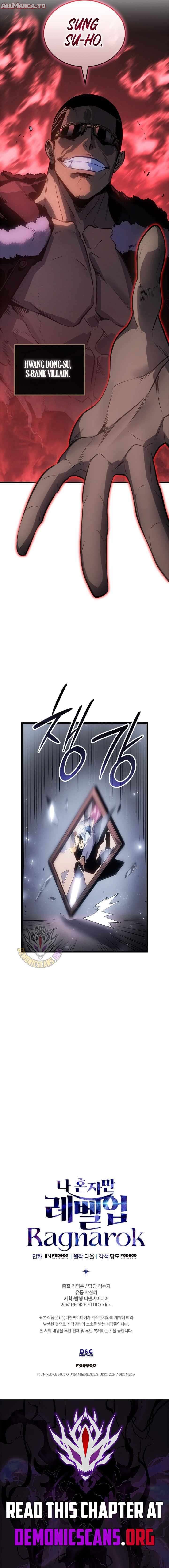 Read Solo Leveling Ragnarok ENGLISH Manga Online