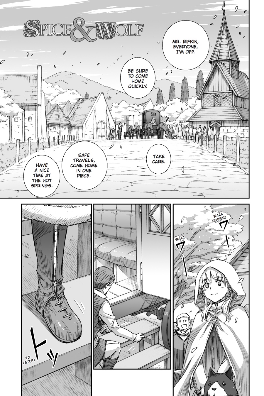 Read Spice & Wolf ENGLISH Manga Online