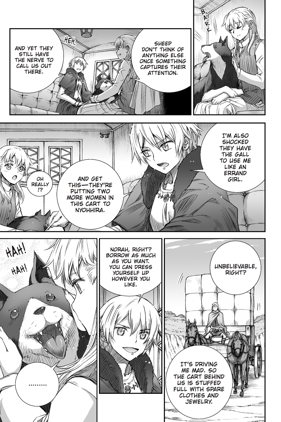 Read Spice & Wolf ENGLISH Manga Online