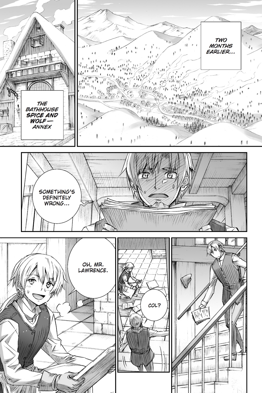 Read Spice & Wolf ENGLISH Manga Online