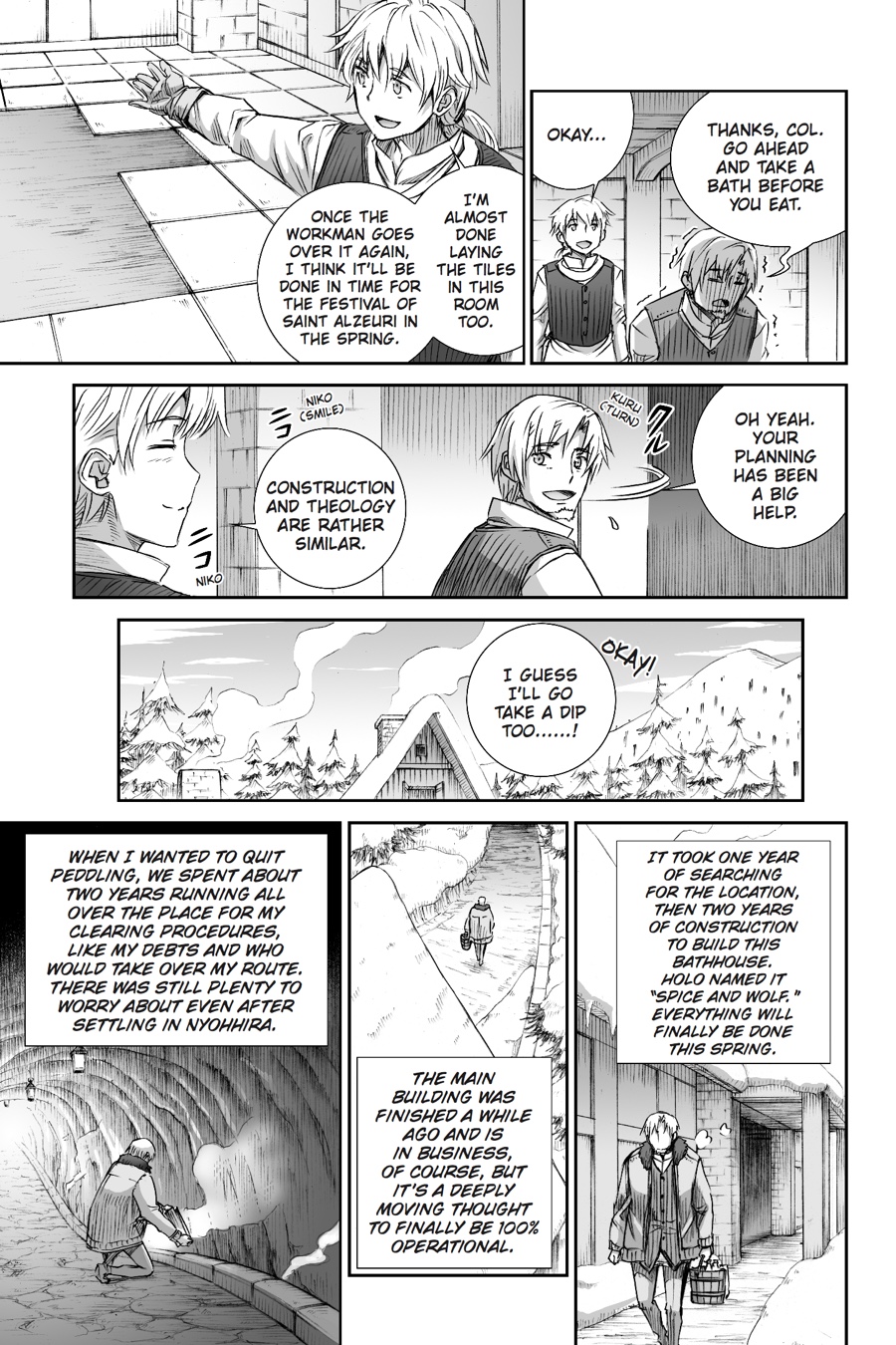 Read Spice & Wolf ENGLISH Manga Online