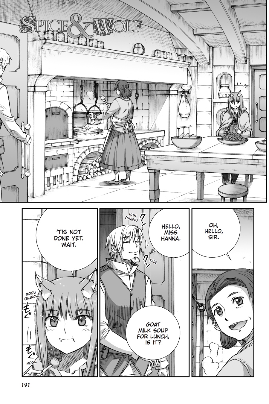 Read Spice and Wolf ENGLISH Manga Online