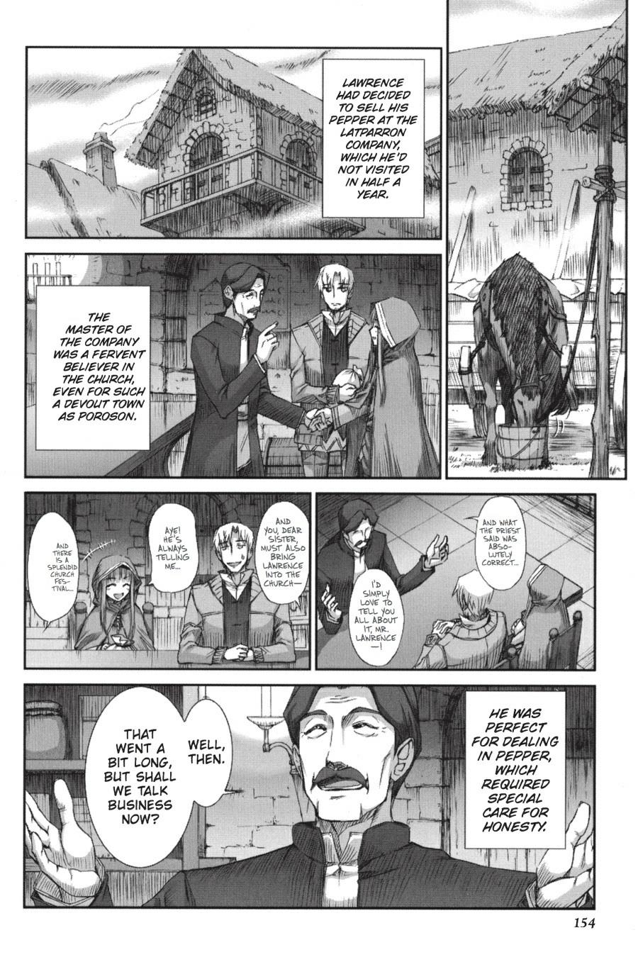 Read Spice and Wolf ENGLISH Manga Online