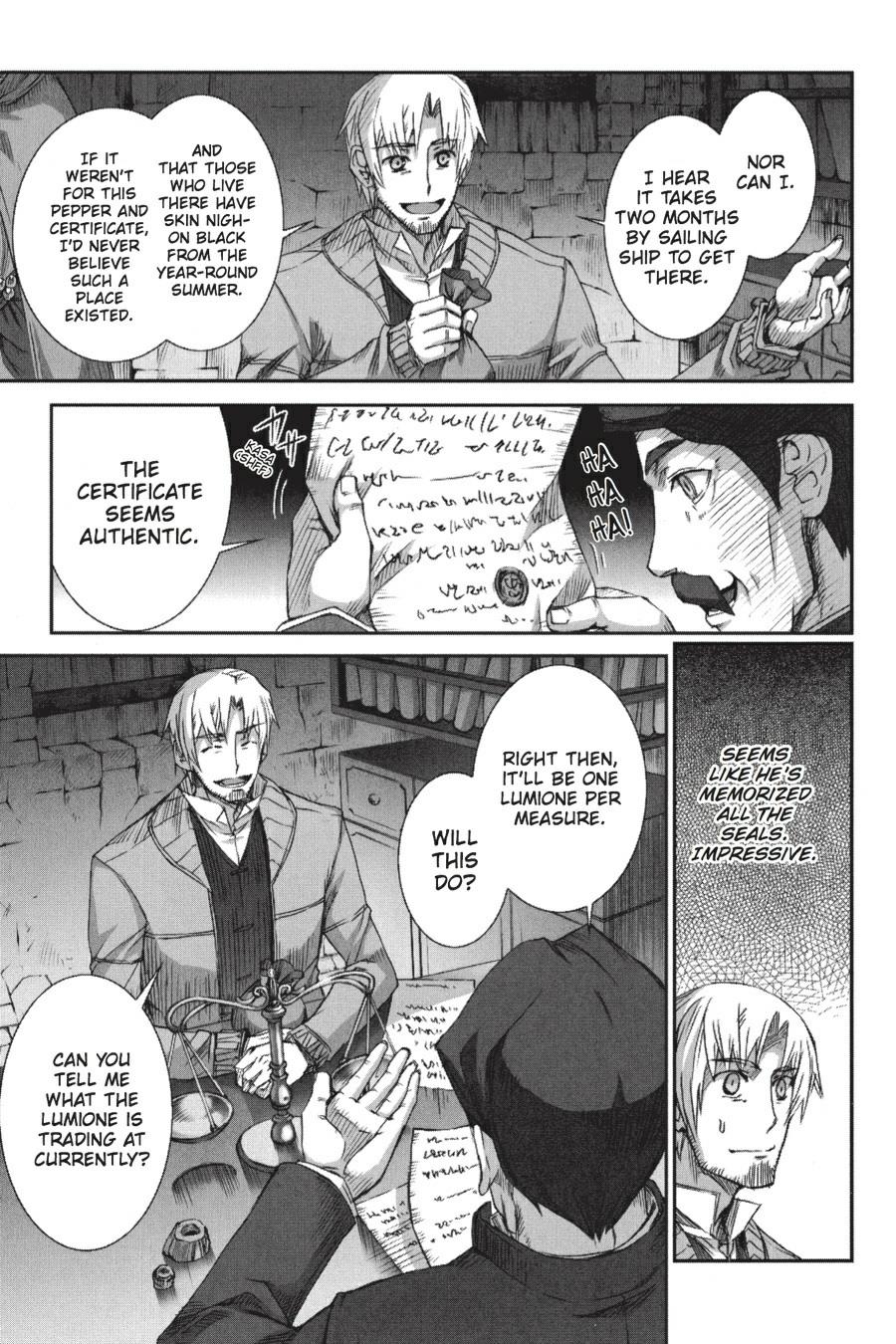 Read Spice and Wolf ENGLISH Manga Online
