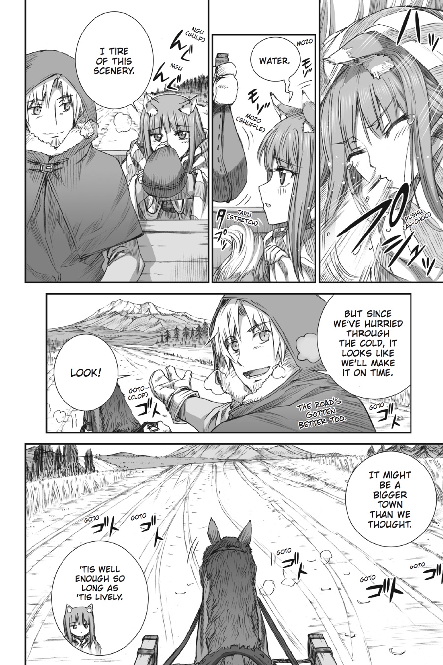 Read Spice and Wolf ENGLISH Manga Online