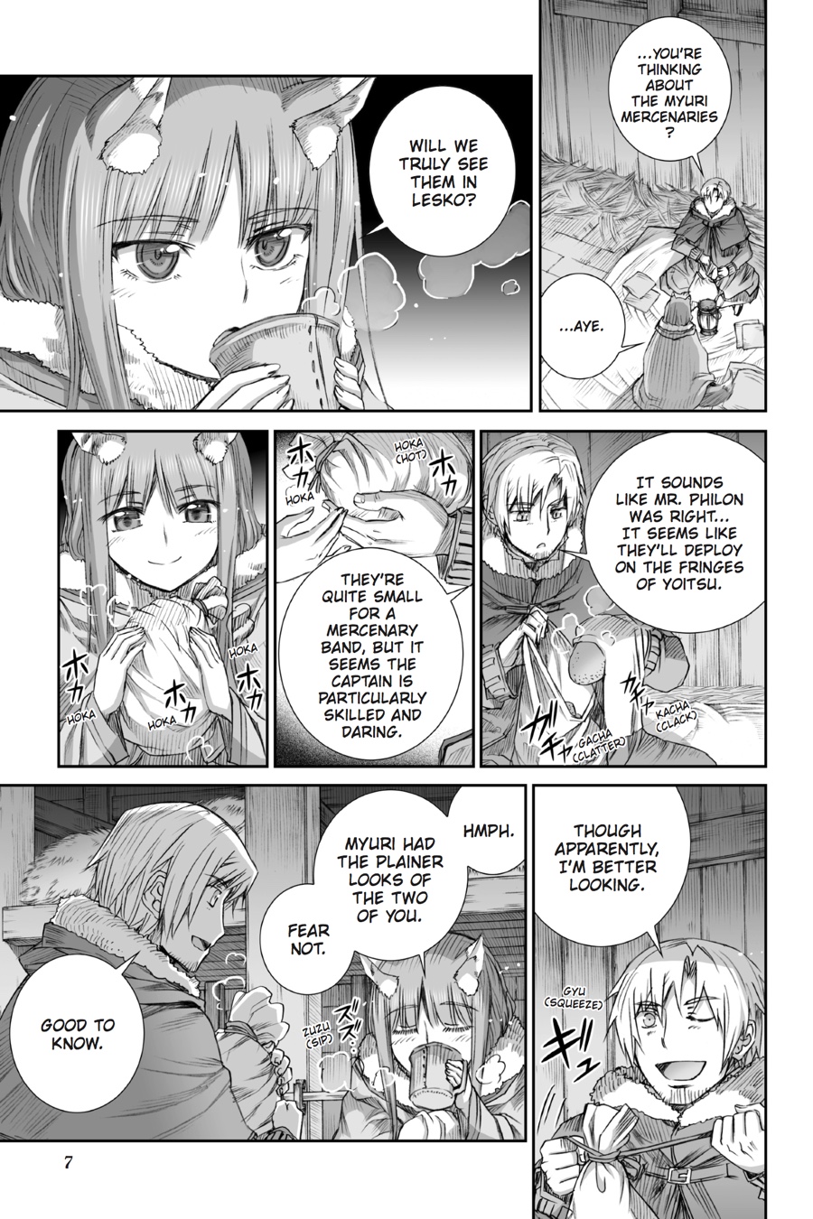 Read Spice and Wolf ENGLISH Manga Online