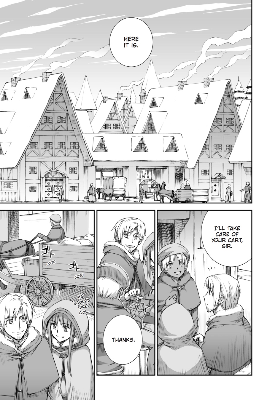 Read Spice and Wolf ENGLISH Manga Online