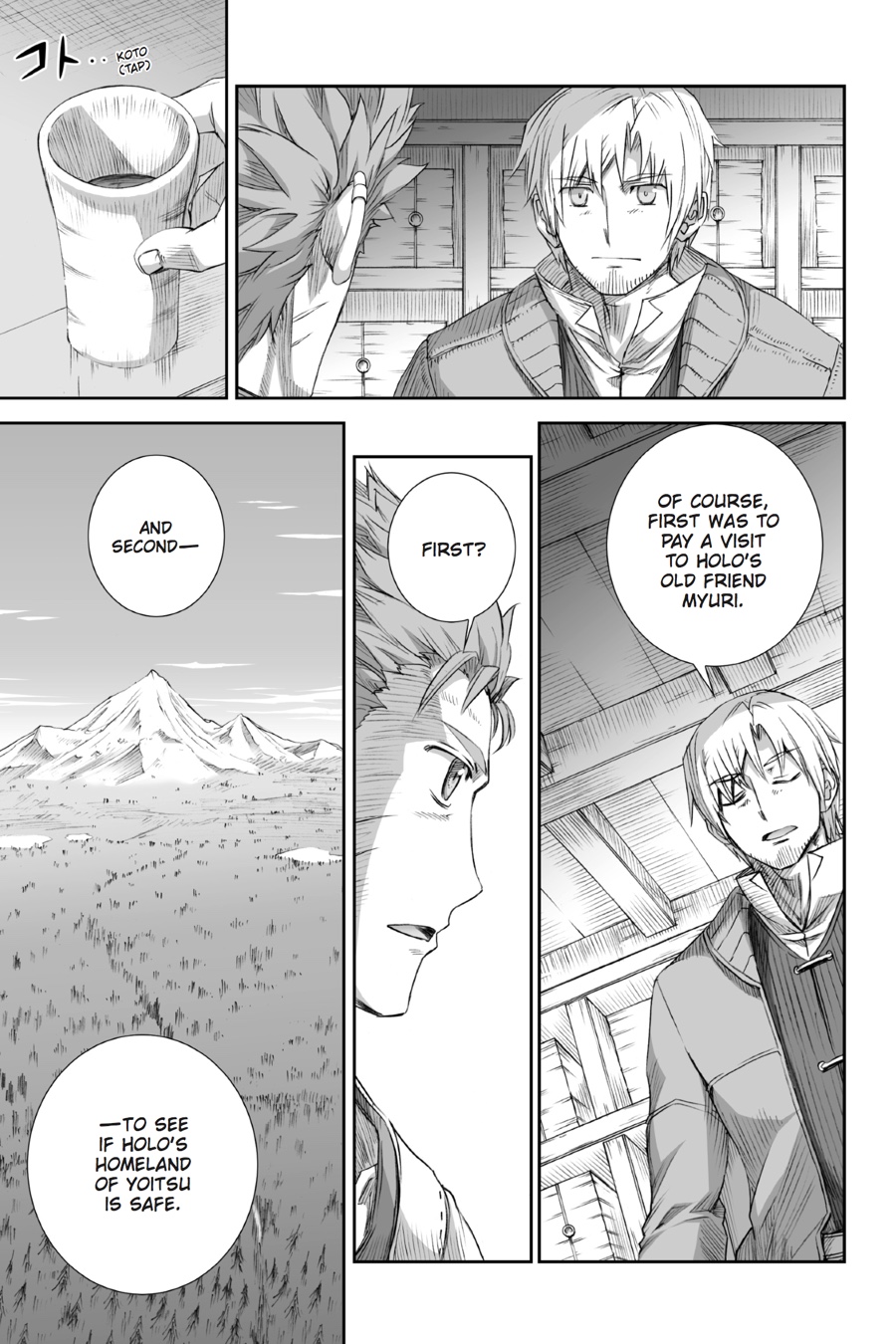 Read Spice and Wolf ENGLISH Manga Online