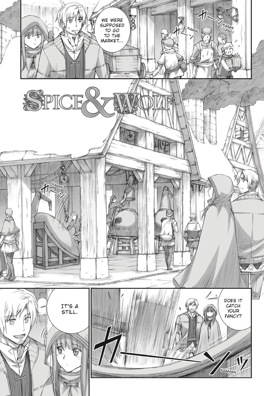Read Spice and Wolf ENGLISH Manga Online