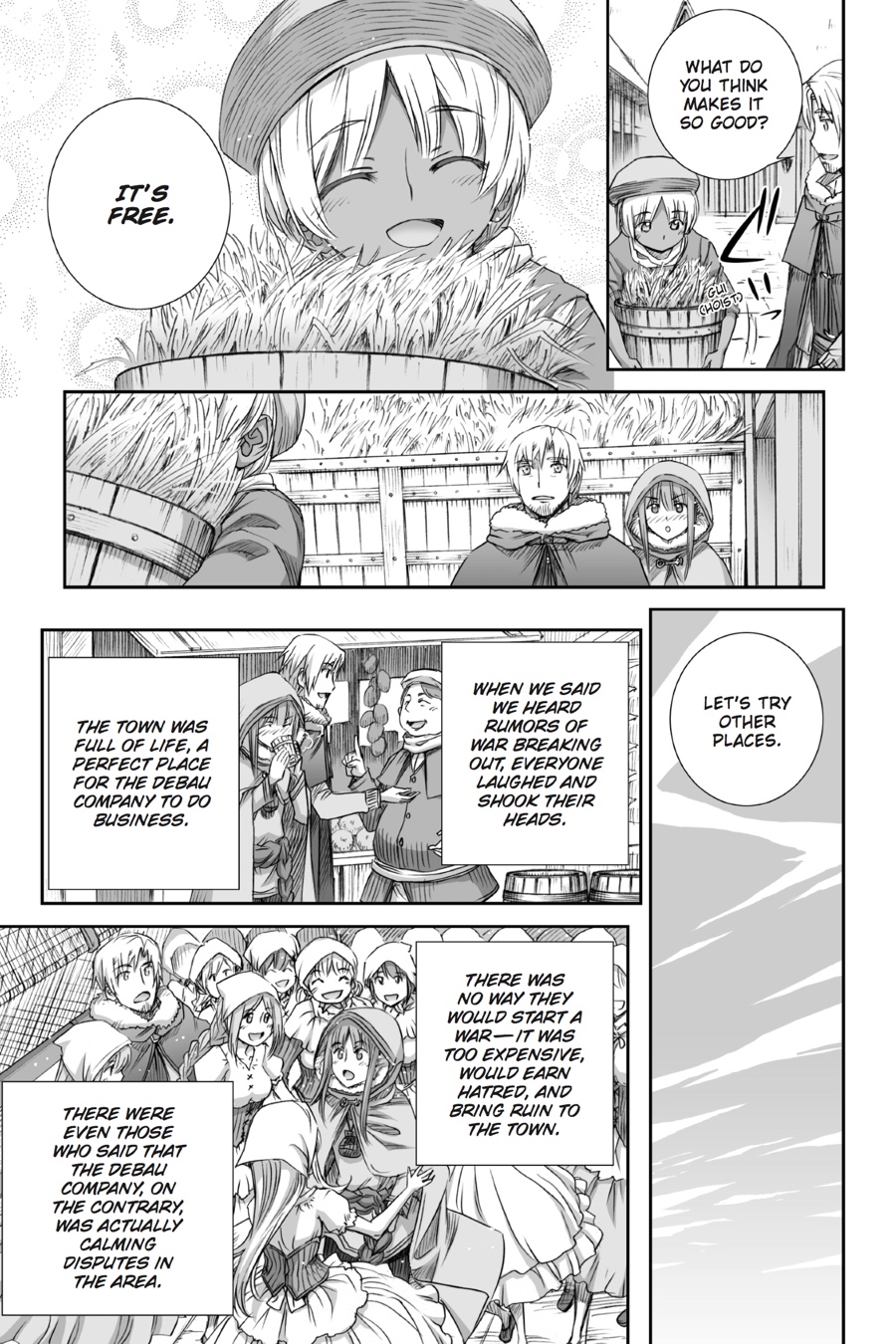 Read Spice and Wolf ENGLISH Manga Online