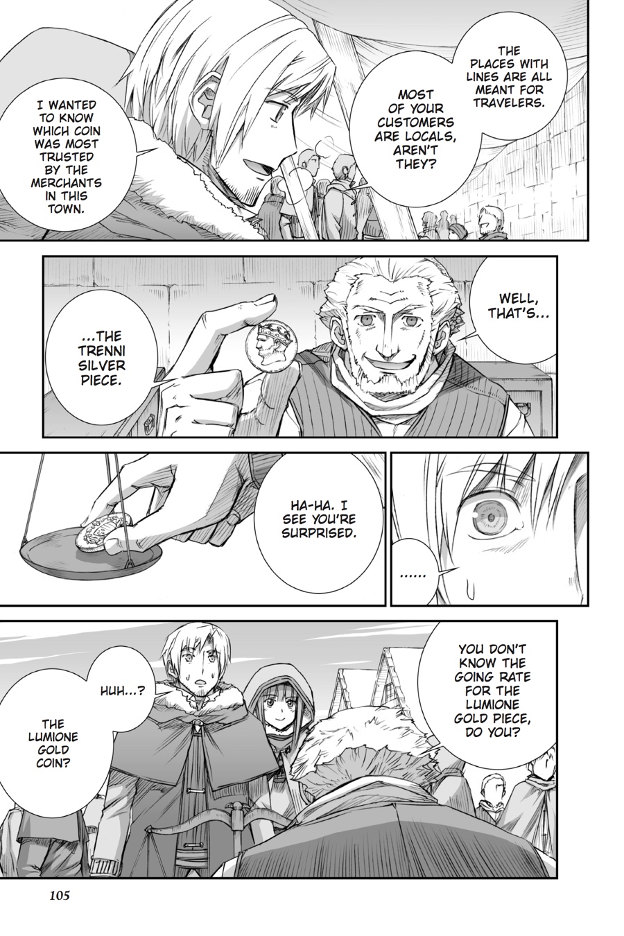 Read Spice and Wolf ENGLISH Manga Online