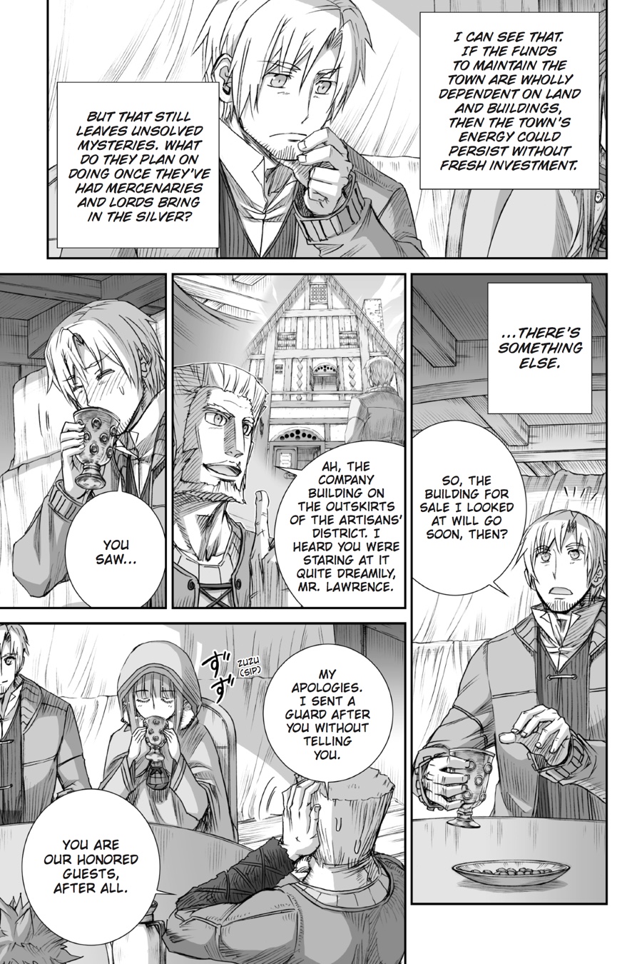 Read Spice and Wolf ENGLISH Manga Online