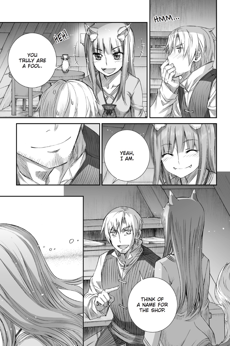 Read Spice and Wolf ENGLISH Manga Online